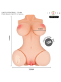 INTENSE DEEP TOUCH - VERO TORSO VAGINA CON EFECTO SUCCIÓN, CALOR, VIBR