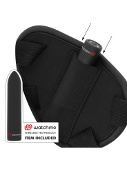 FETISH SUBMISSIVE CYBER STRAP - HARNESS WITH DILDO AND BULLET REMOTE C