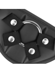 FETISH SUBMISSIVE CYBER STRAP - ARNÉS CON DILDO Y BALA CONTROL REMOTO 