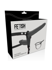 FETISCH DEVOT HARNESS - DOPPELTE PENETRATION SCHWARZ