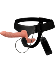 HARNESS ATTRACTION - HARRIS DOUBLE PENETRACI N WITH VIBRATION 18 CM -O