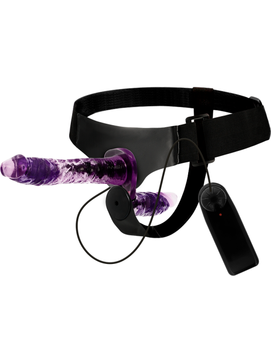 HARNESS ATTRACTION - RODNEY VIBRATEUR DOUBLE PENETRACI N 18 CM -O- 3.5