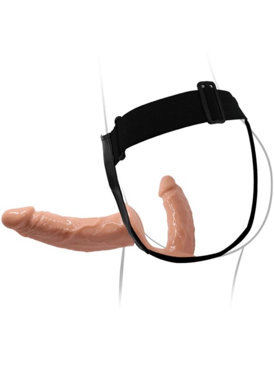 BAILE - ULTRA PASSIONATE HARNESS DILDOS DOBLES CON ARNÉS