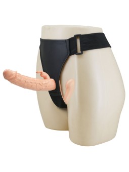 BAILE - CHARLOTTE ARNÉS HOLLOW STRAP-ON DOBLE PENETRACIÓN NATURAL