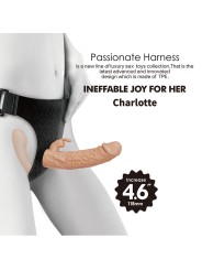 BAILE - CHARLOTTE HOLLOW DOPPELPENETRATION STRAP-ON FLEISCH