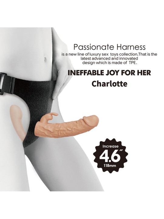 BAILE - CHARLOTTE HOLLOW DOUBLE PÉNÉTRATION STRAP-ON CHAIR
