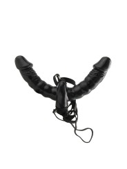 FETISH FANTASY SERIES - ARNÉS DOBLE DELICIA VIBRADOR