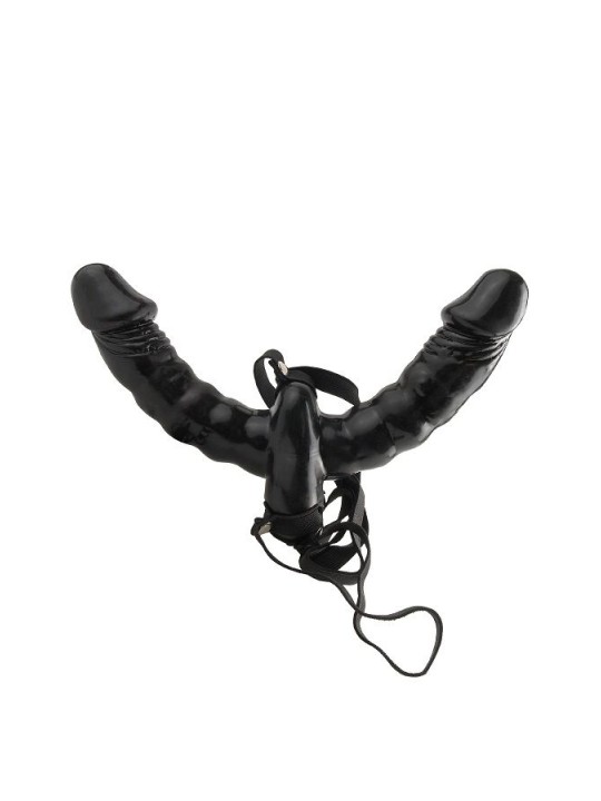 FETISH FANTASY SERIES - ARNÉS DOBLE DELICIA VIBRADOR