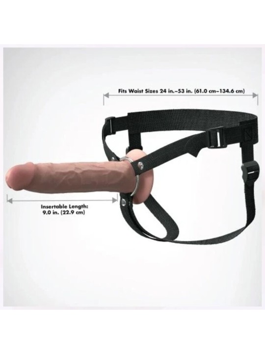 FANTASY X-TENSIONS - STRAP-ON CAVO REALISTICO ELITE 24,1 CM
