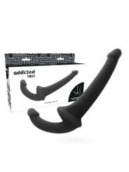 ADDICTED TOYS - DILDO WITH RNA S WITHOUT SUBJECTION BLACK