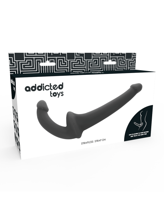 ADDICTED TOYS - DILDO MIT RNA S OHNE SUBJECTION SCHWARZ