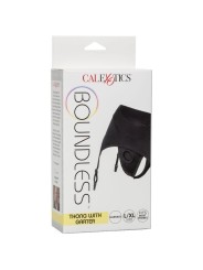 CALEXOTICS - BOUNDLESS THONG MIT GARTER L/XL