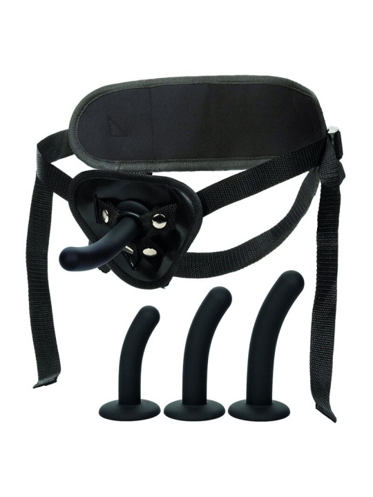 CALEXOTICS - BOUNDLESS KIT ARNÉS SILICONA CURVADO