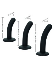 CALEXOTICS - BOUNDLESS KIT ARNÉS SILICONA CURVADO