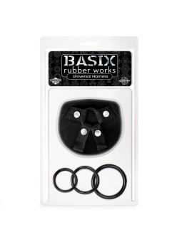 BASIX - BORRACHA FUNCIONA ARNÊS UNIVERSAL