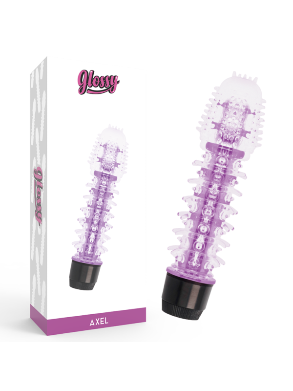 GLOSSY - AXEL VIBRATOR LILA