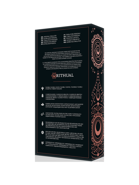 RITHUAL - KRIYA ESTIMULAODR RECARREGVEL G-POINT PRETO