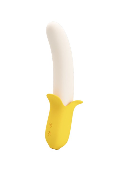 PRETTY LOVE - BANANA GEEK SUPER POWER 7 VIBRATIONS UP&DOWN SILICONE NO