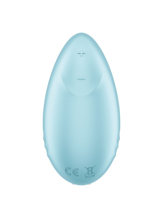 SATISFYER - TROPICAL TIP LAY-ON VIBRATOR BLUE