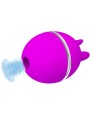 PRETTY LOVE - VIBRADOR DE SILICONA REDONDO GEMINI BALL MORADO