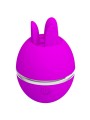 PRETTY LOVE - GEMINI BALL LILA. RUNDER VIBRATOR AUS SILIKON