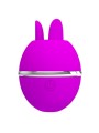 PRETTY LOVE - VIBRADOR DE SILICONA REDONDO GEMINI BALL MORADO