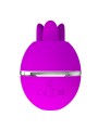 PRETTY LOVE - GEMINI BALL PURPLE ROUND SILICONE VIBRATOR