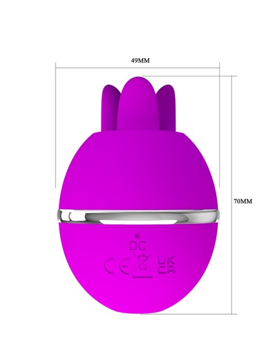 PRETTY LOVE - GEMINI BALL RONDE SILICONEN VIBRATOR PAARS