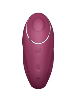 SATISFYER - TAP & CLIMAX 1 VIBRADOR LAY-ON ROJO