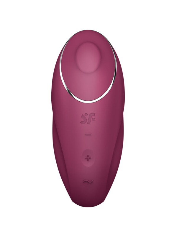 SATISFYER - TAP & CLIMAX 1 VIBRATORE LAY-ON ROSSO