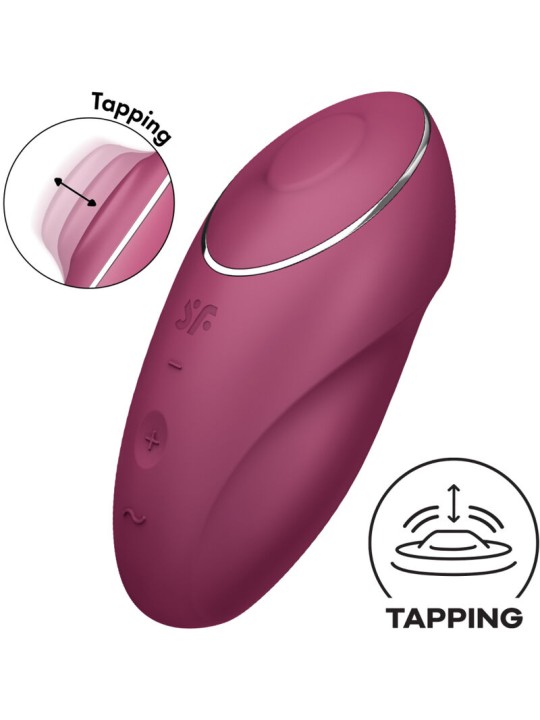 SATISFYER - TAP & CLIMAX 1 LAY-ON VIBRATOR ROOD