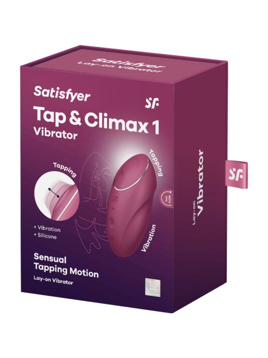 SATISFYER - TAP & CLIMAX 1 LAY-ON VIBRATOR ROOD