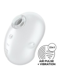 SATISFYER - CUTIE GHOST AUFLEGEVIBRATOR WEISS