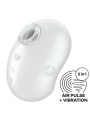SATISFYER - CUTIE GHOST LAY-ON VIBRATOR WHITE