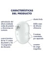 SATISFYER - CUTIE GHOST LAY-ON VIBRATOR WHITE