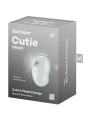 SATISFYER - CUTIE GHOST VIBRATEUR POSER BLANC
