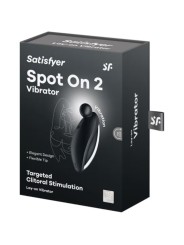 SATISFYER - SPOT ON 2 VIBRATEUR LAY-ON NOIR