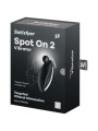 SATISFYER - SPOT ON 2 VIBRADOR LAY-ON PRETO