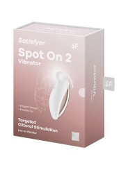 SATISFYER - SPOT ON 2 AUFLEGEVIBRATOR WEISS