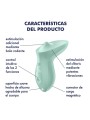 SATISFYER - VIBRATEUR EXCITERRR À POSER SUR LE CLITORIS MENTHE