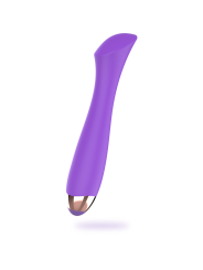 WOMANVIBE - VIBRATEUR RECHARGEABLE EN SILICONE MANDY POINT "K"