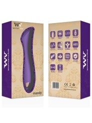 WOMANVIBE - MANDY "K" POINT SILICONE VIBRADOR RECARREGÁVEL