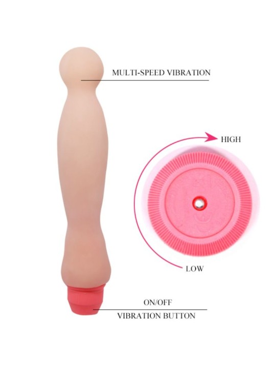 BAILE - VIBRADOR DE COLUNA SENSUAL FLEXI VIBE 22 CM