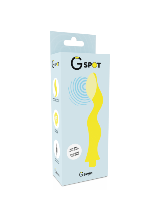 G-SPOT - GAVYN G-SPOT VIBRATOR GELB
