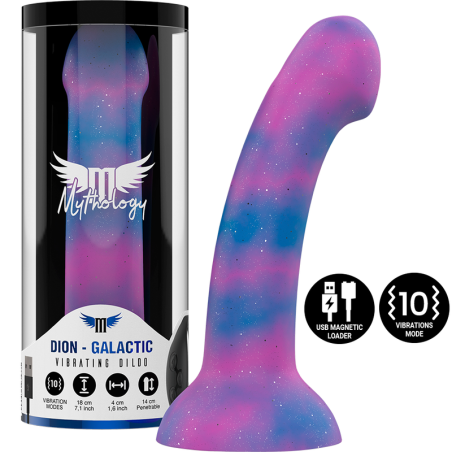 MYTHOLOGY - DION GALACTIC DILDO M - VIBRATOR COMPATIBEL MET WATCHME DR
