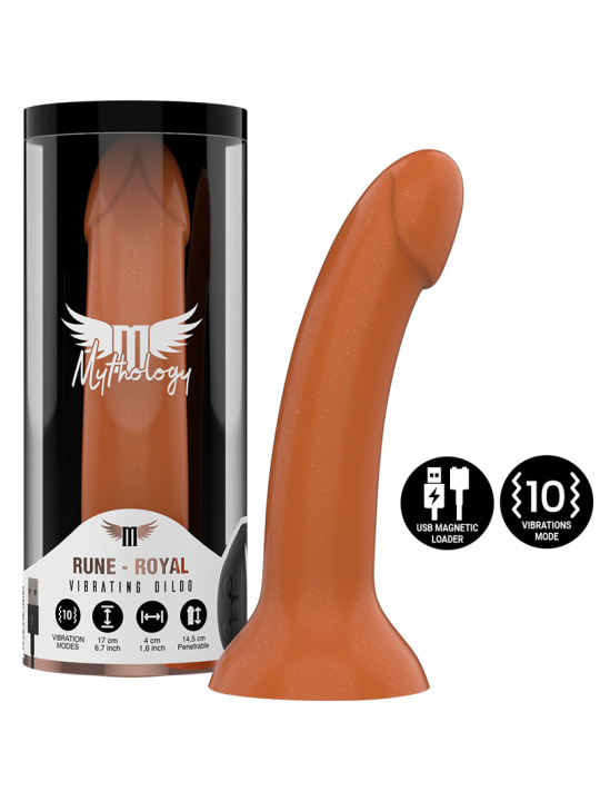MYTHOLOGY - RUNE ROYAL DILDO M - VIBRADOR WATCHME TECNOLOGIA SEM FIO C