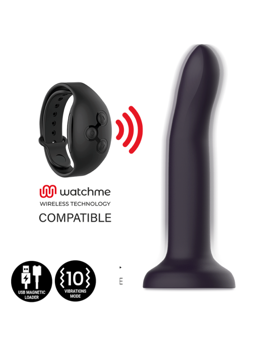 MYTHOLOGY - DUMAN MYSTIC DILDO L VIBRATOR COMPATIBEL MET WATCHME DRAAD
