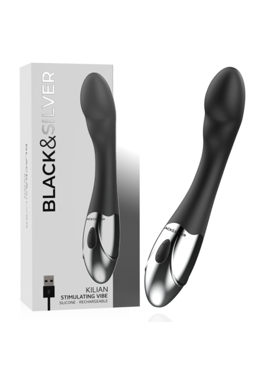 BLACK&SILVER- KILIAN G-SPOT VIBRATOR