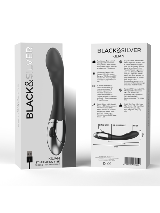 BLACK&SILVER - KILIAN STIMULIERENDE VIBE