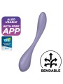 SATISFYER - VIBRATEUR MULTI G-SPOT FLEX 5 LILAS